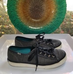 Keds Grey and Black Women's Shoes